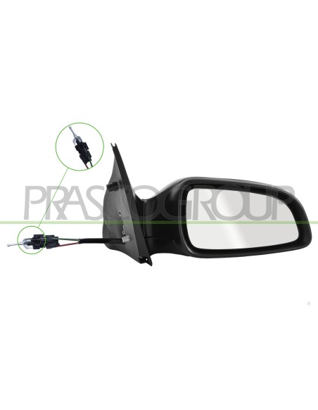 RETROVISORE DESTRO A CAVI NERO CONVESSO OPEL-VAUXHALL ASTRA H Mod. 01-04 - 12-06