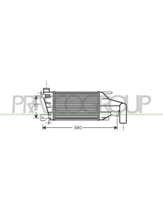 INTERCOOLER OPEL-VAUXHALL - ASTRA H - Mod. 01-04 -