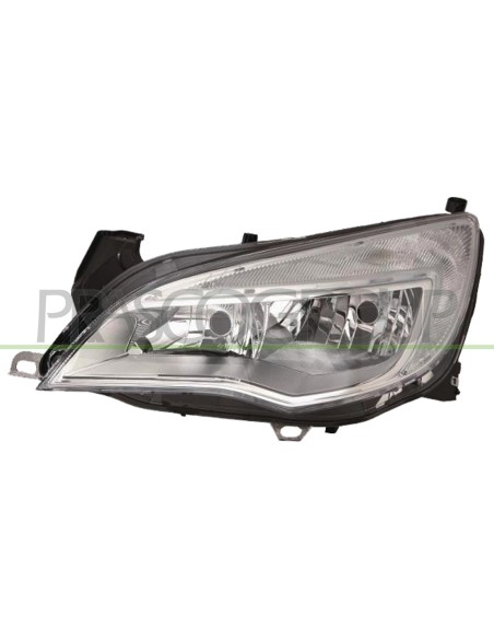 PROIETTORE SINISTRO H7+H7 ELETTRICO CON MOTORE CROMATO OPEL-VAUXHALL ASTRA J Mod. 12-09 - 12-11