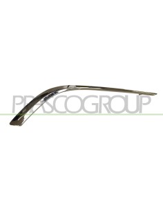 PROFILO SINISTRO GRIGLIA PARAURTI ANTERIORE CROMATO OPEL-VAUXHALL ASTRA J Mod. 01-12 - 05-15