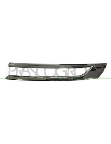 MODANATURA SINISTRA GRIGLIA RADIATORE SUPERIORE CROMATA OPEL-VAUXHALL ASTRA K Mod. 06-15 - 10-19