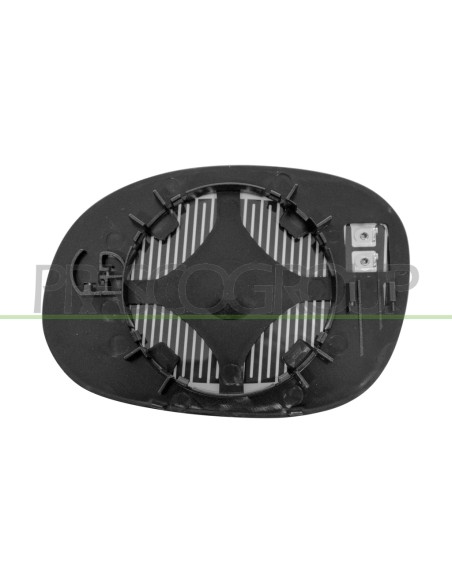 PIASTRA SPECCHIO DESTRA TERMICA CONVESSA PEUGEOT 1007 Mod. 04-05