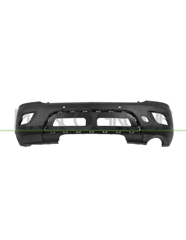 PARAURTI POSTERIORE NERO CON FORI PDC+SUPPORTI OPEL-VAUXHALL MOKKA Mod. 01-13 - 03-16