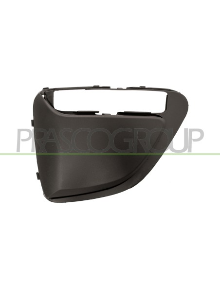 GRIGLIA SINISTRA PARAURTI ANTERIORE NERA CON FORI CORNICE CON SEDE LUCI DIURNA PEUGEOT 108 Mod. 05-14