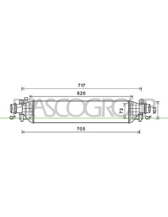 INTERCOOLER OPEL-VAUXHALL - MOKKA - Mod. 01-13 - 0