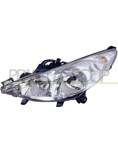 PROIETTORE SINISTRO H1+H7 ELETTRICO CON MOTORE PEUGEOT 207 Mod. 06-09 - 01-12