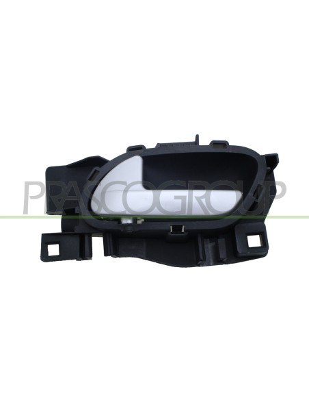 MANIGLIA ANTERIORE-POSTERIORE SINISTRA INTERNA CON LEVA ARGENTO CON MOSTRINA NERA PEUGEOT 5008 Mod. 01-09 - 02-13