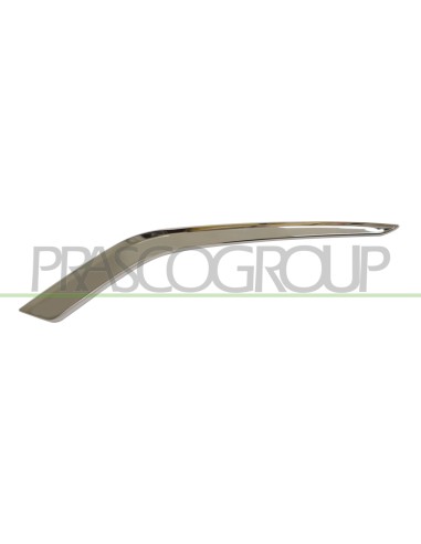 MODANATURA SINISTRA GRIGLIA RADIATORE PARAURTI ANTERIORE CROMATA PEUGEOT 208 Mod. 04-15 - 08-19