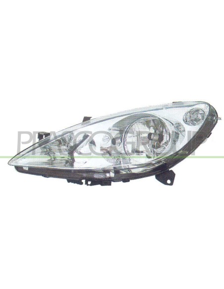 PROIETTORE DESTRO H1+H7 ELETTRICO SENZA MOTORE PEUGEOT 307 Mod. 08-01 - 08-05