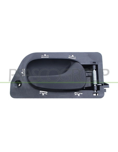 MANIGLIA ANTERIORE-POSTERIORE DESTRA INTERNA NERA RENAULT LAGUNA Mod. 03-94 - 08-01