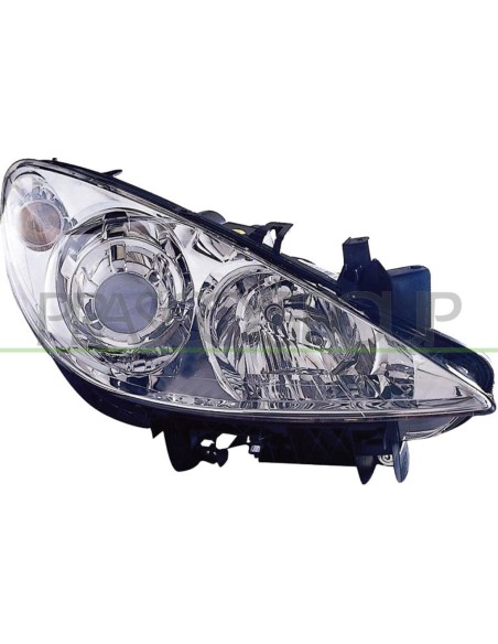 PROIETTORE DESTRO H1+H7 ELETTRICO CON MOTORE PEUGEOT 307 Mod. 09-05 - 01-09