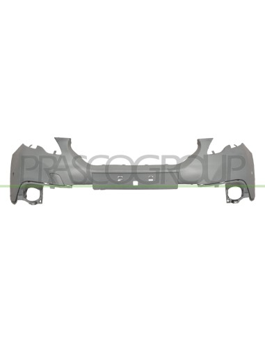 PARAURTI ANTERIORE SUPERIORE CON PRIMER CON TAPPO COPRI GANCIO TRAINO CON FORI PDC PEUGEOT 2008 Mod. 04-13 - 03-16