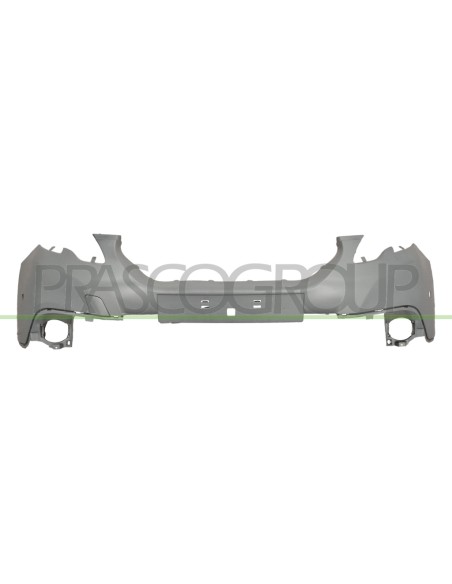 PARAURTI ANTERIORE SUPERIORE CON PRIMER CON TAPPO COPRI GANCIO TRAINO CON FORI PDC PEUGEOT 2008 Mod. 04-13 - 03-16