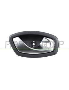 MANIGLIA ANTERIORE-POSTERIORE DESTRA INTERNA CON LEVA CROMATA CON MOSTRINA NERA RENAULT LAGUNA Mod. 01-11 - 05-15