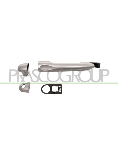 MANIGLIA ANTERIORE DESTRA-SINISTRA+POSTERIORE DESTRA-SINISTRA ESTERNA ARGENTO RENAULT SCENIC (X MOD) Mod. 04-09 - 12-11