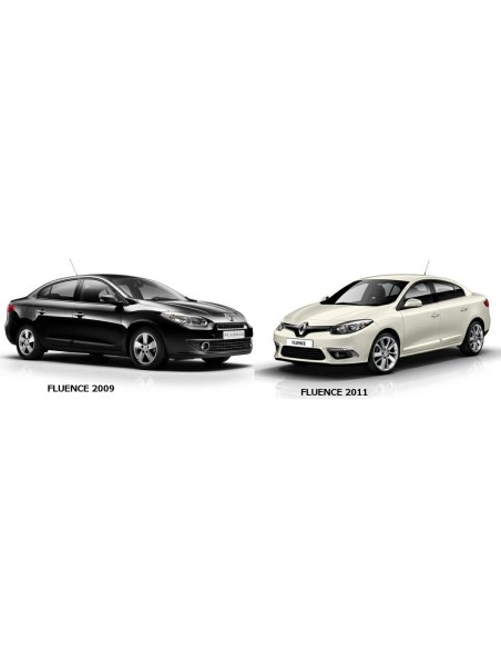 GRIGLIA RADIATORE NERA RENAULT - FLUENCE - MOD. 01