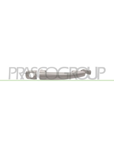 MANIGLIA ANTERIORE SINISTRA ESTERNA ARGENTO CON FORO NOTTOLINO PEUGEOT 5008 Mod. 01-09 - 02-13