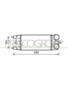 INTERCOOLER PEUGEOT - 508 - Mod. 01-11 - 09-14