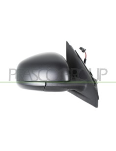 RETROVISORE DESTRO ELETTRICO NERO TERMICO CON SONDA CONVESSO