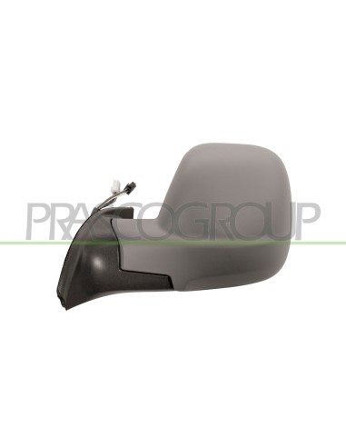 RETROVISORE SINISTRO ELETTRICO TERMICO CON PRIMER CHIUDIBILE CONVESSO PEUGEOT PARTNER Mod. 01-12 - 05-15