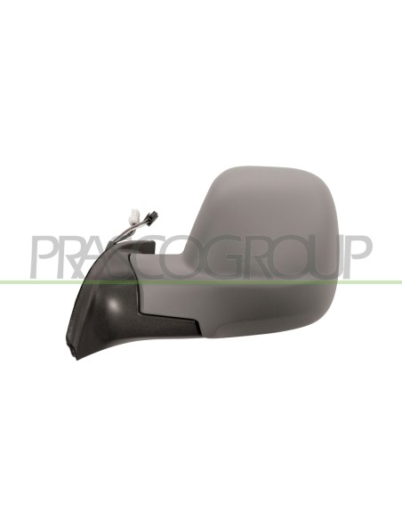 RETROVISORE SINISTRO ELETTRICO TERMICO CON PRIMER CHIUDIBILE CONVESSO PEUGEOT PARTNER Mod. 01-12 - 05-15