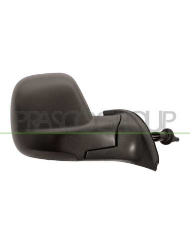 RETROVISORE DESTRO A CAVI NERO CON SONDA CONVESSO PEUGEOT PARTNER Mod. 01-12 - 05-15