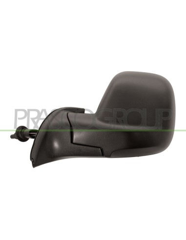 RETROVISORE SINISTRO A CAVI NERO CONVESSO PEUGEOT PARTNER Mod. 01-12 - 05-15