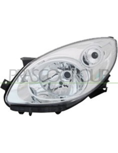 PROIETTORE SINISTRO H4 ELETTRICO SENZA MOTORE CROMATO RENAULT TWINGO BASIC Mod. 06-07 - 01-12