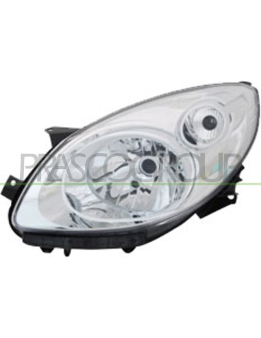 PROIETTORE SINISTRO H4 ELETTRICO SENZA MOTORE CROMATO RENAULT TWINGO BASIC Mod. 06-07 - 01-12