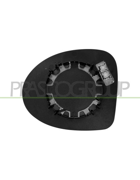 PIASTRA SPECCHIO DESTRA TERMICA CONVESSA RENAULT TWINGO BASIC Mod. 06-07 - 01-12