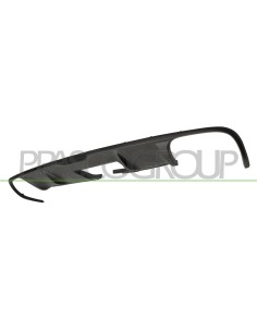 SPOILER PARAURTI POSTERIORE NERO GOFFRATO CON SEDE GANCIO RIMORCHIO PORSCHE MACAN (95B) Mod. 02-14 - 09-18