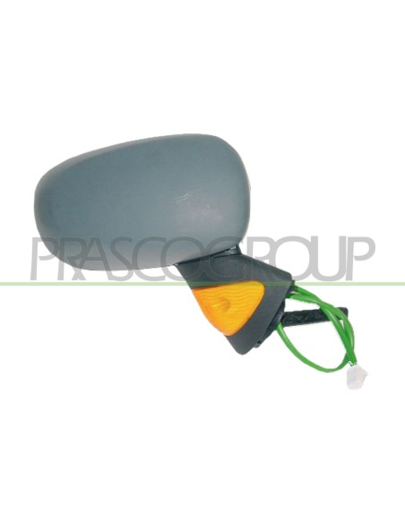 RETROVISORE DESTRO ELETTRICO TERMICO CON PRIMER CON SONDA CON FANALE 12H9P RENAULT MODUS Mod. 09-04 - 12-07