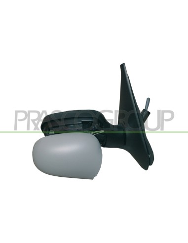RETROVISORE DESTRO A CAVI CON PRIMER CONVESSO RENAULT CLIO Mod. 05-98 - 04-01