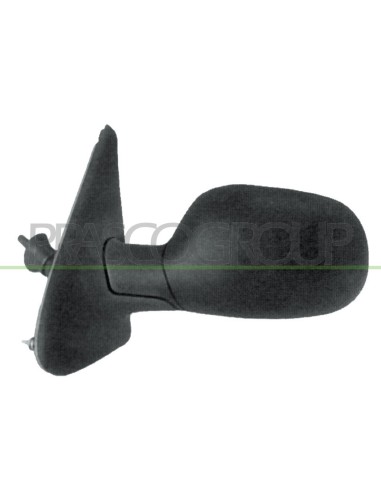RETROVISORE SINISTRO A CAVI NERO ASFERICO RENAULT MEGANE COACH Mod. 01-96 - 03-99