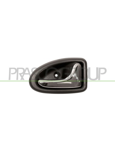 MANIGLIA ANTERIORE DESTRA INTERNA CON LEVA CROMATA CON MOSTRINA NERA RENAULT SCENIC Mod. 08-99 - 06-03