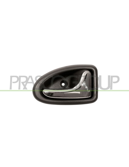 MANIGLIA ANTERIORE DESTRA INTERNA CON LEVA CROMATA CON MOSTRINA NERA RENAULT SCENIC Mod. 08-99 - 06-03
