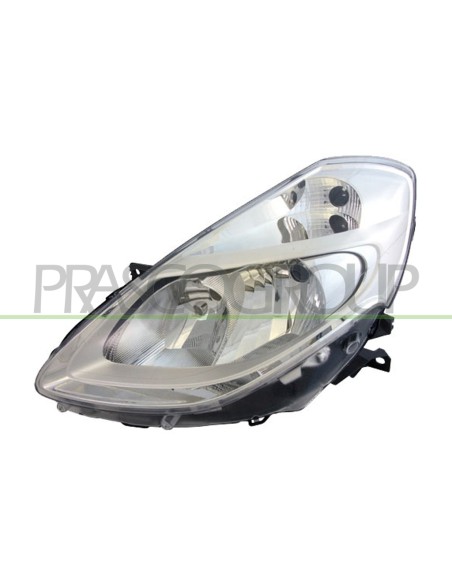 PROIETTORE SINISTRO H7+H7 ELETTRICO SENZA MOTORE CROMATO RENAULT CLIO Mod. 09-09 - 08-12