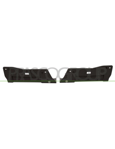KIT SUPPORTI SPOILER PARAURTI ANTERIORE (DESTRO+SINISTRO) RENAULT CLIO Mod. 09-12 - 08-16