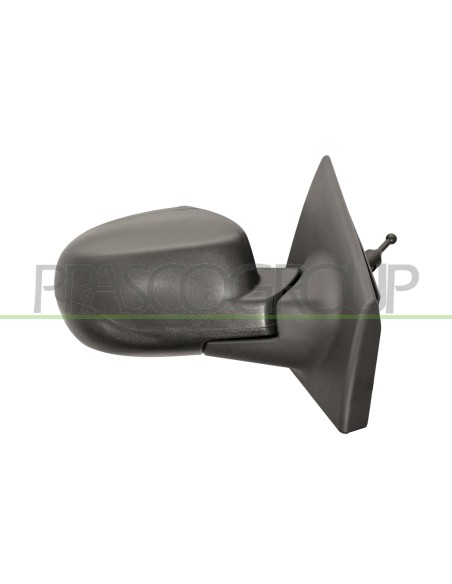 RETROVISORE DESTRO A CAVI NERO CON SONDA CONVESSO 2 PINS RENAULT CLIO Mod. 09-09 - 08-12