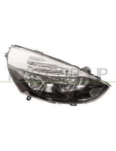 PROIETTORE DESTRO H1+H7 ELETTRICO CON MOTORE NERO BORDO NERO RENAULT CLIO Mod. 09-12 - 08-16