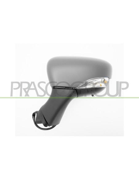 RETROVISORE SINISTRO ELETTRICO TERMICO CON PRIMER CON FANALE CHIUDIBILE ASFERICO 12H9P RENAULT CLIO Mod. 09-12 - 08-16