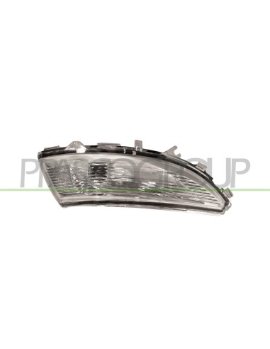 FANALE BIANCO PER RETROVISORE DESTRO SENZA PORTALAMPADA RENAULT CLIO Mod. 09-12 - 08-16