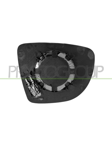 PIASTRA SPECCHIO SINISTRA TERMICA ASFERICA RENAULT CLIO Mod. 09-16 - 02-19