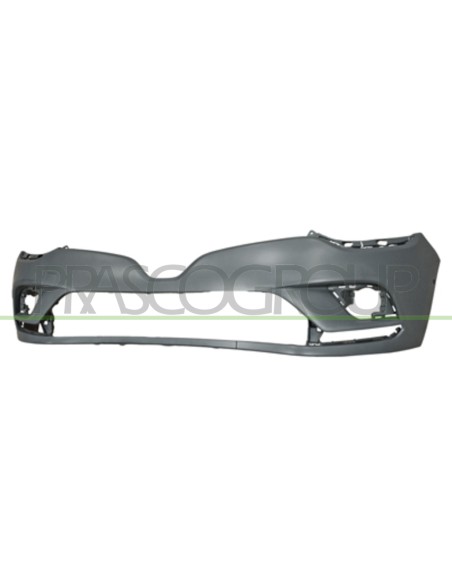 PARAURTI ANTERIORE CON PRIMER CON TAPPO COPRI GANCIO CON FORI PARK ASSIST RENAULT CLIO Mod. 09-16 - 02-19
