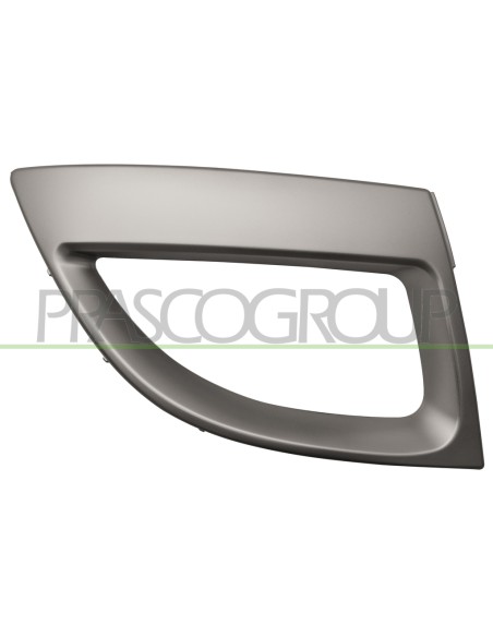 CORNICE FENDINEBBIA DESTRO ARGENTO CON TAPPO COPRI GANCIO RENAULT SCENIC (X MOD) Mod. 04-09 - 12-11