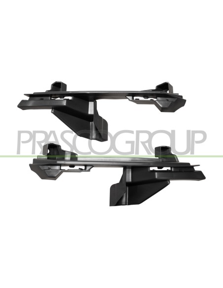 KIT STAFFE PARAURTI ANTERIORE PER LUCE DIURNA LED (DESTRA+SINISTRA) RENAULT CLIO Mod. 09-16 - 02-19