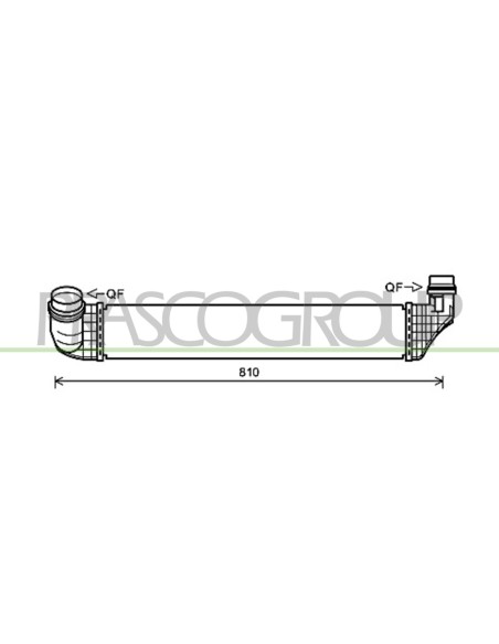 INTERCOOLER RENAULT GRAND SCENIC Mod. 01-09 - 12-12