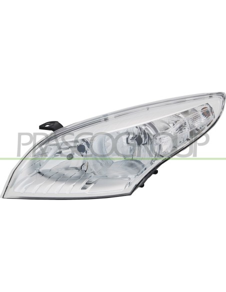 PROIETTORE SINISTRO H7+H7 ELETTRICO CON MOTORE CROMATO RENAULT MEGANE Mod. 11-08 - 03-12