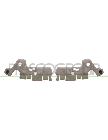 KIT STAFFE GUIDA PARAURTI ANTERIORE (DESTRA+SINISTRA) RENAULT MEGANE Mod. 03-14 - 02-16