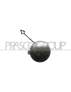TAPPO COPRI GANCIO TRAINO PARAURTI ANTERIORE NERO LISCIO DA PRIMERIZZARE SKODA CITIGO Mod. 01-12 - 01-17